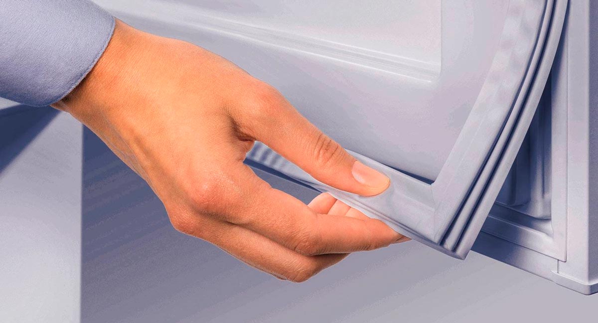 How to repair a torn refrigerator door seal